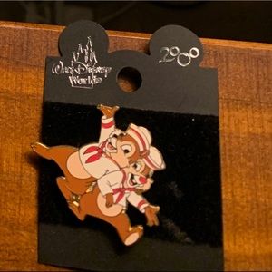 Chip and Dale Sailor enamel pin rare 2000